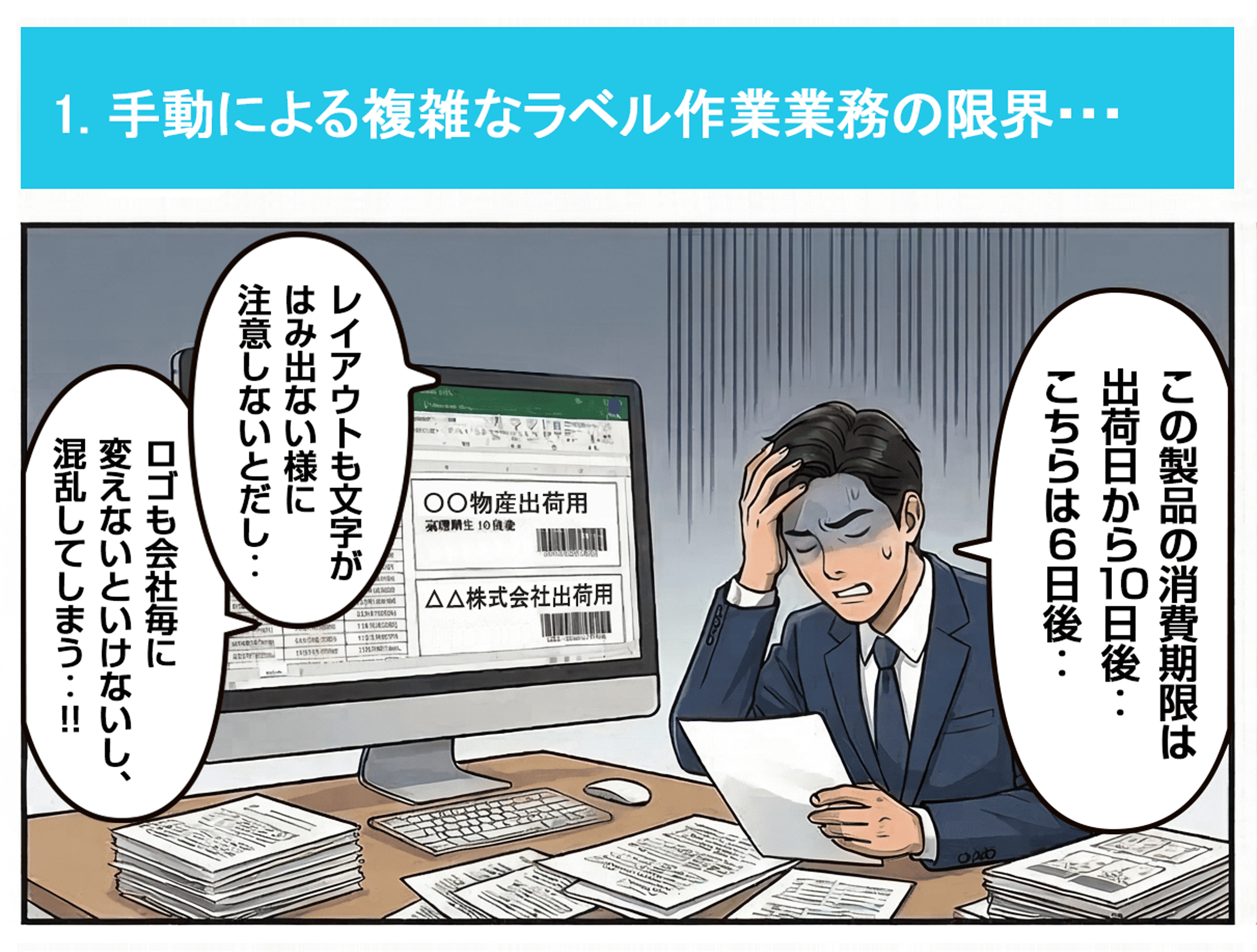 loftware概要説明用漫画